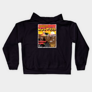 Greetings from Roswell 1947 UFO Crash Kids Hoodie